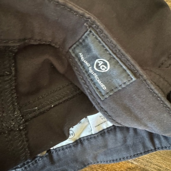 AG Adriano Goldschmeid High Rise Jodi Crop - Super Black - Picture 4 of 6